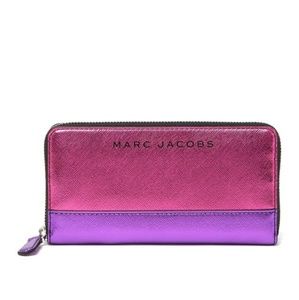 Marc Jacob's metallic purple and pink